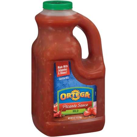 ORTEGA Ortega Mild Picante Sauce 1 gal., PK4 7701906